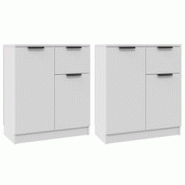 Helloshop26 - Buffet bahut commode armoire meuble de rangement organisateur cuisine salle de séjour salons lot de 2 60 x 30 x 70 cm 02_0036671 - 3000 Helloshop26 - Buffet bahut commode armoire meuble de rangement organisateur cuisine salle de séjour salons lot de 2 60 x 30 x 70 cm 02_0036671 - 3000