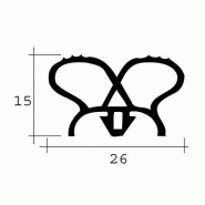 Joint caoutchouc pour chambre froide jcr-010_0