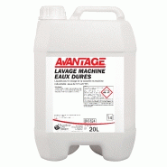 Lavage machine eau dur -avantage