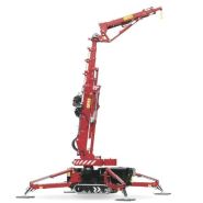 Mini-grue araignée C6 Hoeflon - Pour les endroits difficiles d'accès - 3000 kg - Location avec opérateur