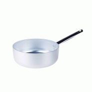 Pentole Agnelli casserole basse, 1 manche ø 28 aluminium pur professionnel - 8007441011826
