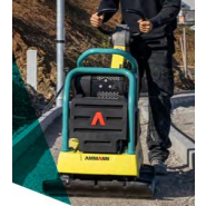 Plaque vibrante réversible -  largeur de travail de 60 cm - Ammann - APR 40.60