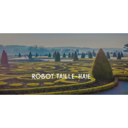 Robot taille-haie  pour l'entretien des jardins et des espaces verts