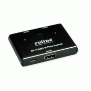 Roline switch hdmi 8k 2 ports Roline switch hdmi 8k 2 ports