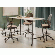 Table haute sur roulettes Muvit Forma 5 Table haute sur roulettes Muvit Forma 5