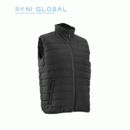 Gilet de travail noir anti-froid imperméable en polyester stretch mécanique - 4 poches - TATAKI COVERGUARD_0