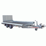 TM 4m x 1m80 porte engin 2 x essieux 1500 kg TM 4m x 1m80 porte engin 2 x essieux 1500 kg