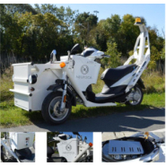 Triporteur électrique pour la collecte de déchet - utilisé par les agents municipaux - solution pour la propreté urbaine et espaces verts_1