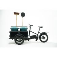 Triporteur ergonomique, robuste et innovant pour l'entretien des voiries, parcs et jardins