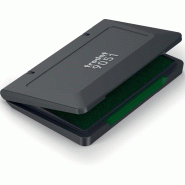 TRODAT Tampon encreur 9051, pour caoutchouc et tampons polymères, 9 x 5 cm, encre verte - 0092399563334