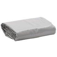 Vidaxl bâche gris ø 5 m 650 g/m² 156210 Vidaxl bâche gris ø 5 m 650 g/m² 156210