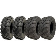 Pneus Quad 25x8-12 25x11-12 6ply E Marked road legal ATV extra large - lot de 4 Pneus Quad 25x8-12 25x11-12 6ply E Marked road legal ATV extra large - lot de 4