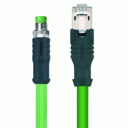 Câble préconfectionné-  M8 Connecteur avec câble , 05.00.60M1.J477.XXXM