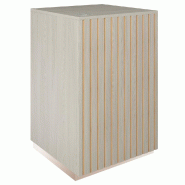 Comptoir Vertigo T03 MDF naturel finition orme L60cm 1 tiroir 1 tablette_0