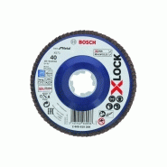 Disque à lamelles plat métal xlock diamètre 125 mm grain 60