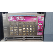 Distributeurs automatiques de produits fermiers à casiers - monnayeur, lecteur de billets, CB, CB sans contact - inox et plexiglas - Filbing Distribution_1