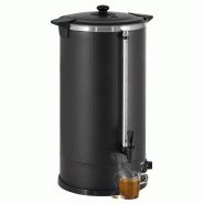 Fontaine à eau chaude PRO 28 Litres, en inox revêtu noir mat, 2800 W, 220 V - MONO