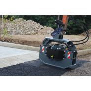 Plaque vibrante pour pelle de 1 à 3 tonnes - PV 20.40 - surface de compactage 190x440 mm Plaque vibrante pour pelle de 1 à 3 tonnes - PV 20.40 - surface de compactage 190x440 mm