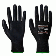 Portwest Gants Eco Coupure B Noir L - Taille 9 - 9 noir A635K8RL