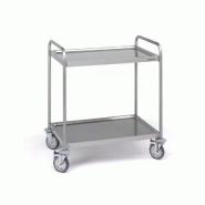 Sammic CS 208 Chariot de service à 2 plateaux - Acier inoxydable 18/10 5860208 Sammic CS 208 Chariot de service à 2 plateaux - Acier inoxydable 18/10 5860208