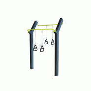 Station Street Workout DAMAPRO - SD TRX double - Design unique en acier galvanisé thermolaqué Station Street Workout DAMAPRO - SD TRX double - Design unique en acier galvanisé thermolaqué