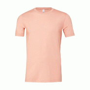 T-shirt homme col rond Heather Heather Peach L 52% Coton | 48% Polyester - L 0884913544161