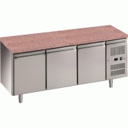Tour pâtissier centrale granit avec 3 portes 600x400 -2/+8°c - 635 litres - PA3100TNPZ Tour pâtissier centrale granit avec 3 portes 600x400 -2/+8°c - 635 litres - PA3100TNPZ