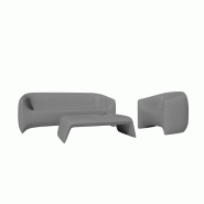 Ensemble salon de jardin BLOW - gris