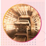 Four (étuve) de dopage Infrarouge - tunnels IR pour l'industrie automobile - version électrique ou gaz