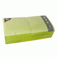 Papstar 250 Serviettes, 3 plis pliage 1/4 40 cm x 40 cm vert - vert papier 87228 Papstar 250 Serviettes, 3 plis pliage 1/4 40 cm x 40 cm vert - vert papier 87228