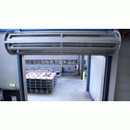 Porte sectionnelle à enroulement avec dispositif anti-effraction - prévue pour des conditions extrêmes_1