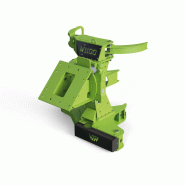 Sécateur d'abattage VTNEUROPE - Série W, robuste avec rotation 360° et lame interchangeable