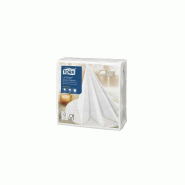 Serviettes 39x39 1Fl Blanc TORK Linstyle 50un - blanc 651478711B