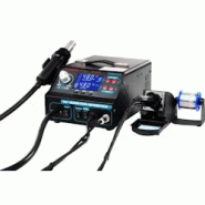 Stamos Germany Stamos Soldering - Stamos Soldering Station De Soudage Soudure Dessoudage Dessouder Brasage S-LS-6 (Fer À Souder 75 W, Extraction Fum_0