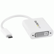 StarTech Adaptateur vidéo USB Type-C vers DVI - M/F - Blanc_0