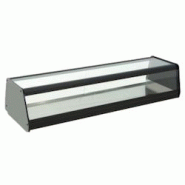 Vitrine d’exposition neutre avec verre plat - 1455x400x250 mm - 13RPN144 Eurast - noir inox 13RPN144 Vitrine d’exposition neutre avec verre plat - 1455x400x250 mm - 13RPN144 Eurast - noir inox 13RPN144