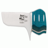 Arcos Série Brooklyn - Couteau à jambon - Lame en acier inoxydable forgé au nitrum 250 mm - Poignée Micarta couleur bleue (lame soie) - bleu inox