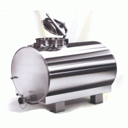 Citernes de transport de lait isothermes 500 à 4000 litres