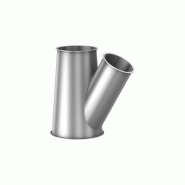 Culottes coniques 30° - Diamètres variés - Revêtement par pulvérisation, galvanisé & acier inoxydable