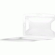 Durable Porte-étiquette reXycle 54x85mm pour 1 carte transparent UE=25 pièces - 895119