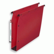 ELBA Boîte de 10 dossiers suspendus Ultimate A4, fond D50, en polypro rouge - 3362949905936