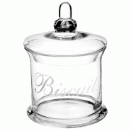 FIVE - Bocal à biscuits en verre 14 x 20 cm - transparent verre JJ1035