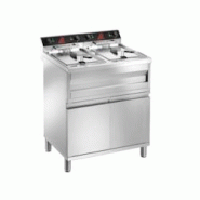 Friteuse électrique sur coffre 2 bacs - 9 + 9 litres | Sofraca - 92994C - 718603518838 Friteuse électrique sur coffre 2 bacs - 9 + 9 litres | Sofraca - 92994C - 718603518838