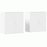 Helloshop26 - Buffet bahut commode armoire meuble de rangement organisateur cuisine salle de séjour salons lot de 2 79 x 38 x 80 cm 02_0036686 - 3000 Helloshop26 - Buffet bahut commode armoire meuble de rangement organisateur cuisine salle de séjour salons lot de 2 79 x 38 x 80 cm 02_0036686 - 3000