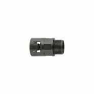Raccord Droit CAPRILOK Compakt - Réf. : EAT0126 - Taille 7 - ISO12 - Polyamide 6.6 Noir - IP66