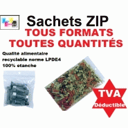 Sachet zip