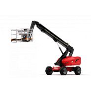 220 tj + nacelle élévatrice articulée - manitou - hauteur de travail 21.74m