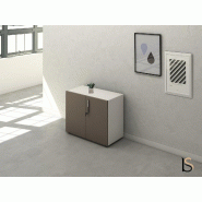 Armoire basse Luxury - Ofitres - Basalto mat