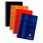 Clairefontaine Lot de 5 Carnet Metric 9x14, 180p./90 feuilles 90 g/m² reliure intégrale, uni - 3329680085006