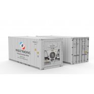 Container frigorifique 20 pieds , idéal pour vos besoins de stockage alimentaire ou non alimentaire sous température dirigée (froid positif ou négatif) - REEFER